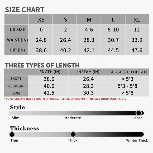 Women's Wide Leg High Waist Wide Leg Pants Loose Fit‎ Back Elastic Waist - Picture 3 of 3